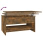 vidaXL Couchtisch Räuchereiche 80x50x40 cm Holzwerkstoff vidaXL Couchtisch Räuchereiche 80x50x40 cm Holzwerkstoff