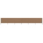 vidaXL 6-teiliges Windschutzgewebe 800 x 120 cm Taupe vidaXL 6-teiliges Windschutzgewebe 800 x 120 cm Taupe