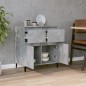 vidaXL Sideboard Betongrau 60x35x70 cm Holzwerkstoff vidaXL Sideboard Betongrau 60x35x70 cm Holzwerkstoff