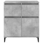 vidaXL Sideboard Betongrau 60x35x70 cm Holzwerkstoff vidaXL Sideboard Betongrau 60x35x70 cm Holzwerkstoff