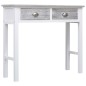 vidaXL Konsolentisch Grau 90×30×77 cm Holz vidaXL Konsolentisch Grau 90×30×77 cm Holz