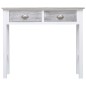 vidaXL Konsolentisch Grau 90×30×77 cm Holz vidaXL Konsolentisch Grau 90×30×77 cm Holz