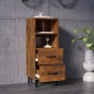 vidaXL Sideboard Räuchereiche 34,5x34x90 cm Holzwerkstoff vidaXL Sideboard Räuchereiche 34,5x34x90 cm Holzwerkstoff