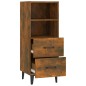 vidaXL Sideboard Räuchereiche 34,5x34x90 cm Holzwerkstoff vidaXL Sideboard Räuchereiche 34,5x34x90 cm Holzwerkstoff