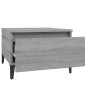 vidaXL Beistelltisch Grau Sonoma 50x46x35 cm Holzwerkstoff vidaXL Beistelltisch Grau Sonoma 50x46x35 cm Holzwerkstoff