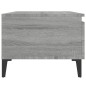 vidaXL Beistelltisch Grau Sonoma 50x46x35 cm Holzwerkstoff vidaXL Beistelltisch Grau Sonoma 50x46x35 cm Holzwerkstoff