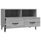 vidaXL TV-Schrank Grau Sonoma 80x36x50 cm Holzwerkstoff vidaXL TV-Schrank Grau Sonoma 80x36x50 cm Holzwerkstoff