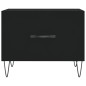 vidaXL Couchtisch Schwarz 50x50x40 cm Holzwerkstoff