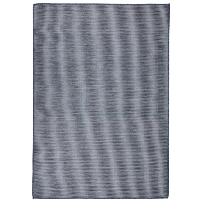 vidaXL Outdoor-Teppich Flachgewebe 160x230 cm Blau vidaXL Outdoor-Teppich Flachgewebe 160x230 cm Blau