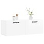 vidaXL Wandschrank Hochglanz-Weiß 100x36,5x35 cm Holzwerkstoff vidaXL Wandschrank Hochglanz-Weiß 100x36,5x35 cm Holzwerkstoff