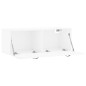 vidaXL Wandschrank Hochglanz-Weiß 100x36,5x35 cm Holzwerkstoff vidaXL Wandschrank Hochglanz-Weiß 100x36,5x35 cm Holzwerkstoff