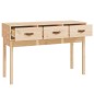 vidaXL Konsolentisch 114x40x75 cm Massivholz Kiefer vidaXL Konsolentisch 114x40x75 cm Massivholz Kiefer