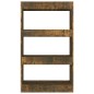 vidaXL Bücherregal/Raumteiler Räuchereiche 60x30x103 cm Holzwerkstoff vidaXL Bücherregal/Raumteiler Räuchereiche 60x30x103 cm Holzwerkstoff