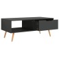 vidaXL Couchtisch Grau 100x49,5x43 cm Holzwerkstoff vidaXL Couchtisch Grau 100x49,5x43 cm Holzwerkstoff