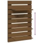 vidaXL Wand-Nachttische 2 Stk. Honigbraun Massivholz Kiefer vidaXL Wand-Nachttische 2 Stk. Honigbraun Massivholz Kiefer