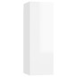 vidaXL TV-Schränke 2 Stk. Hochglanz Weiß 30,5x30x90 cm Holzwerkstoff vidaXL TV-Schränke 2 Stk. Hochglanz Weiß 30,5x30x90 cm Holzwerkstoff