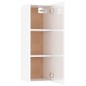 vidaXL TV-Schränke 2 Stk. Hochglanz Weiß 30,5x30x90 cm Holzwerkstoff vidaXL TV-Schränke 2 Stk. Hochglanz Weiß 30,5x30x90 cm Holzwerkstoff