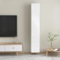 vidaXL TV-Schränke 2 Stk. Hochglanz Weiß 30,5x30x90 cm Holzwerkstoff vidaXL TV-Schränke 2 Stk. Hochglanz Weiß 30,5x30x90 cm Holzwerkstoff