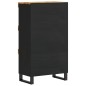 vidaXL Beistellschrank 60x33x107 cm Massivholz Mango vidaXL Beistellschrank 60x33x107 cm Massivholz Mango