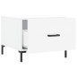 vidaXL Couchtische 2 Stk. Weiß 50x50x40 cm Holzwerkstoff vidaXL Couchtische 2 Stk. Weiß 50x50x40 cm Holzwerkstoff