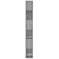 vidaXL Bücherregal/Raumteiler Grau Sonoma 60x24x186 cm vidaXL Bücherregal/Raumteiler Grau Sonoma 60x24x186 cm
