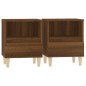 vidaXL Nachttische 2 Stk. Braun Eichen-Optik 40x35x50 cm vidaXL Nachttische 2 Stk. Braun Eichen-Optik 40x35x50 cm