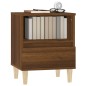 vidaXL Nachttische 2 Stk. Braun Eichen-Optik 40x35x50 cm vidaXL Nachttische 2 Stk. Braun Eichen-Optik 40x35x50 cm