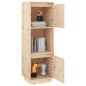 vidaXL Highboard 38x35x117 cm Massivholz Kiefer vidaXL Highboard 38x35x117 cm Massivholz Kiefer