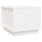 vidaXL Couchtisch Weiß 40x50x35 cm Massivholz Kiefer vidaXL Couchtisch Weiß 40x50x35 cm Massivholz Kiefer