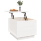 vidaXL Couchtisch Weiß 40x50x35 cm Massivholz Kiefer vidaXL Couchtisch Weiß 40x50x35 cm Massivholz Kiefer