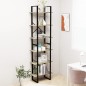 vidaXL Lagerregal Sonoma-Eiche 60x30x210 cm Holzwerkstoff