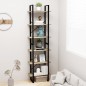 vidaXL Lagerregal Sonoma-Eiche 60x30x210 cm Holzwerkstoff