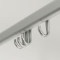 Sealskin Duschvorhangschienen-Set Easy-Roll Aluminium Sealskin Duschvorhangschienen-Set Easy-Roll Aluminium
