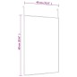 vidaXL Türspiegel Golden 40x60 cm Glas und Aluminium vidaXL Türspiegel Golden 40x60 cm Glas und Aluminium