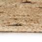 vidaXL Teppich Handgefertigt Jute Geflochten 90 cm vidaXL Teppich Handgefertigt Jute Geflochten 90 cm