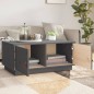 vidaXL Couchtisch Grau 80x50x35 cm Massivholz Kiefer vidaXL Couchtisch Grau 80x50x35 cm Massivholz Kiefer