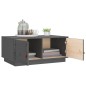 vidaXL Couchtisch Grau 80x50x35 cm Massivholz Kiefer vidaXL Couchtisch Grau 80x50x35 cm Massivholz Kiefer