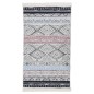 vidaXL Teppich Rosa und Aquamarin 120x180 cm Baumwolle vidaXL Teppich Rosa und Aquamarin 120x180 cm Baumwolle