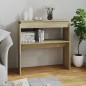 vidaXL Konsolentisch Sonoma-Eiche 80x30x80 cm Holzwerkstoff vidaXL Konsolentisch Sonoma-Eiche 80x30x80 cm Holzwerkstoff