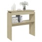 vidaXL Konsolentisch Sonoma-Eiche 80x30x80 cm Holzwerkstoff vidaXL Konsolentisch Sonoma-Eiche 80x30x80 cm Holzwerkstoff