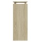 vidaXL Konsolentisch Sonoma-Eiche 80x30x80 cm Holzwerkstoff vidaXL Konsolentisch Sonoma-Eiche 80x30x80 cm Holzwerkstoff