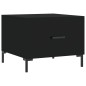vidaXL Couchtisch Schwarz 50x50x40 cm Holzwerkstoff vidaXL Couchtisch Schwarz 50x50x40 cm Holzwerkstoff