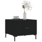 vidaXL Couchtisch Schwarz 50x50x40 cm Holzwerkstoff vidaXL Couchtisch Schwarz 50x50x40 cm Holzwerkstoff