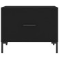 vidaXL Couchtisch Schwarz 50x50x40 cm Holzwerkstoff vidaXL Couchtisch Schwarz 50x50x40 cm Holzwerkstoff
