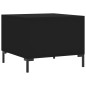 vidaXL Couchtisch Schwarz 50x50x40 cm Holzwerkstoff vidaXL Couchtisch Schwarz 50x50x40 cm Holzwerkstoff