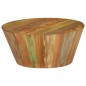 vidaXL Couchtisch Ø65x31 cm Altholz Massiv vidaXL Couchtisch Ø65x31 cm Altholz Massiv