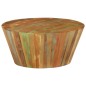 vidaXL Couchtisch Ø65x31 cm Altholz Massiv vidaXL Couchtisch Ø65x31 cm Altholz Massiv