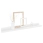 vidaXL Wandregale 2 Stk. Hochglanz-Weiß 60x9x3 cm vidaXL Wandregale 2 Stk. Hochglanz-Weiß 60x9x3 cm