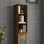 vidaXL Wandschrank Braun Eichen-Optik 34,5x32,5x90 cm Holzwerkstoff vidaXL Wandschrank Braun Eichen-Optik 34,5x32,5x90 cm Holzwerkstoff