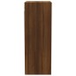 vidaXL Wandschrank Braun Eichen-Optik 34,5x32,5x90 cm Holzwerkstoff vidaXL Wandschrank Braun Eichen-Optik 34,5x32,5x90 cm Holzwerkstoff